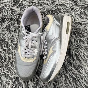 Nike Air Max 1 Apollo Lunar Pack Silver Size 14 308866-003 (2009) RARE.